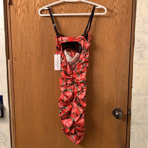 NWT For Love and Lemons Madeline Mini Dress - Picture 7 of 7